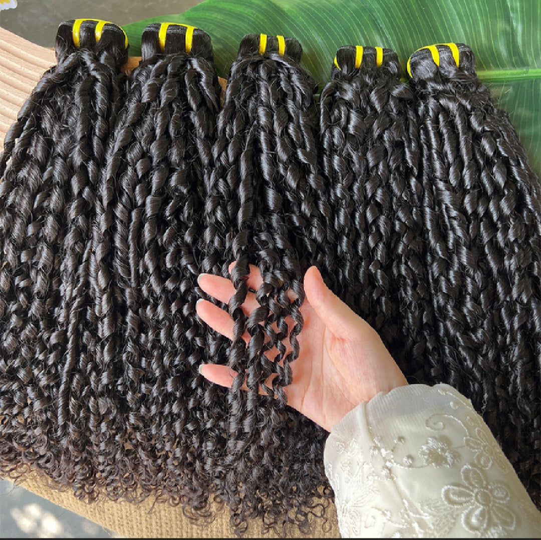 ✨ Mèches Pixie Curl – 100 % Raw Hair ✨