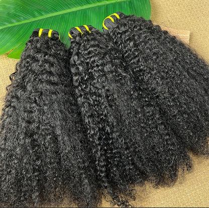 ✨ Mèches RAW HAIR – Texture Afro Curly 4C ✨