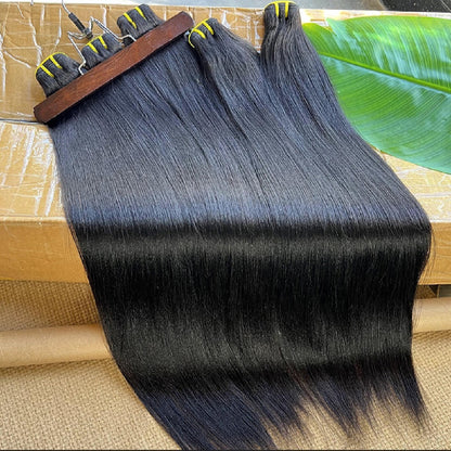 ✨ Mèches Lisses 100 % Naturelles – Bibine Hair Luxury ✨